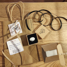 Load image into Gallery viewer, Anello Paesaggio con sole per Roberta